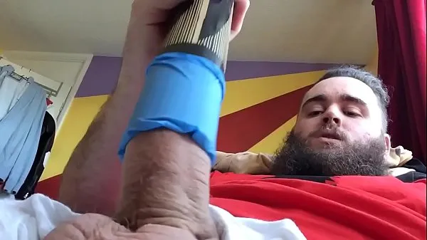 Nézz meg Wanking With A Home Made Fleshlight (DIY friss videót