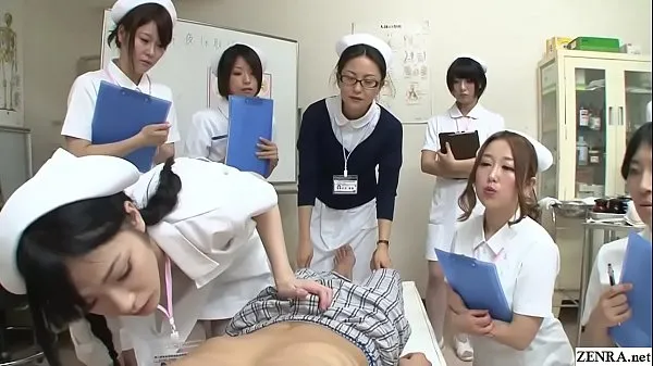 Tonton Video JAV nurses CFNM handjob blowjob demonstration Subtitled baru