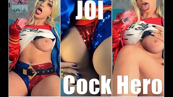 Sehen Sie sich SEXY HARLEY QUINN JOI GROSSE BRÜSTE COCK HERO, Sperma auf Brüste neuen Videos an