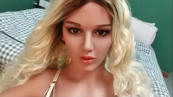 Katso ESDoll 156cm Sexy Blond Beauty Big Boobs Sex Doll tuoreita videoita