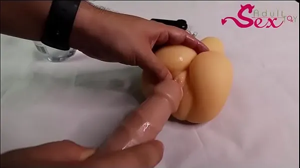 Se Silicone Pussy Masturbation Toy For Men friske videoer