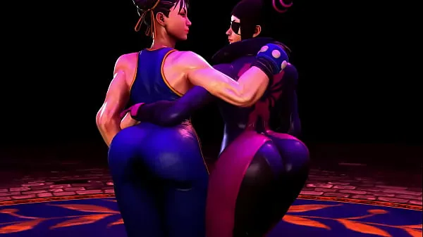 Juri & Chun li shake their giant asses تازہ ویڈیوز دیکھیں