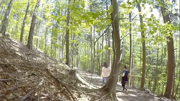 Watch I was get caught in the wood while i fuck with stranger fresh Videos