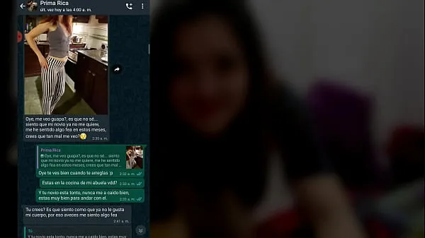 Guarda La chat di Whatsapp con mio cugino diventa calda di nottenuovi video