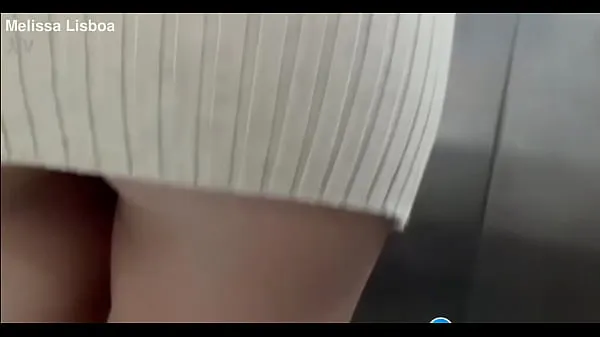 Xem Naughty pervert, filming me without panties in the elevator, I got horny and gave him a blowjob right there Video mới