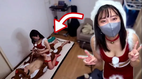 Yeni Videolar クリスマスにサンタコスプレした彼女は首輪で調教しながらグラインド騎乗位で中出しを求めてきました izleyin