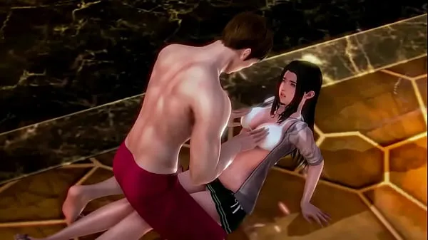 Xem New beautiful lady in sex with a man in a sauna gameplay hentai Video mới