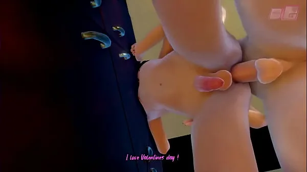 Sehen Sie sich Futa on Male, wo Dickgirl den schüchternen Typen überredet hat, Sex in seinem Arsch zu versuchen. 3D-Animation für Analsex neuen Videos an