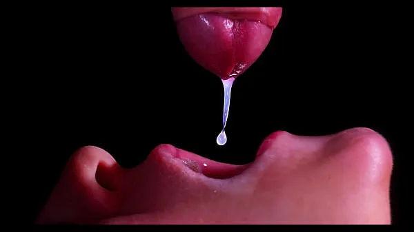 Regardez FERMER : MEILLEURE bouche de traite pour votre bite ! Sucer une bite ASMR, langue et lèvres BLOWJOB DOUBLE EJACULATION -XSanyAny nouvelles vidéos