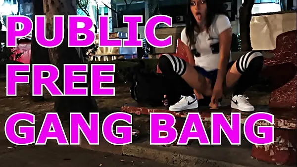 Se Gang bang in the street, the police arrive ferske videoer