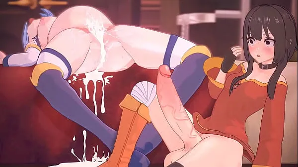 Regardez Aqua se fait pilonner (KonoSuba Futa Animation nouvelles vidéos