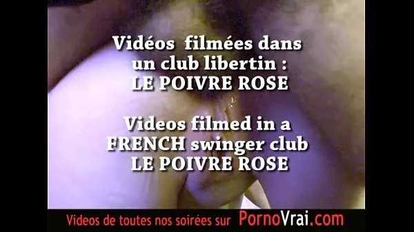 Tonton Spy cam at french private party! Spy camera in private evening Video baharu